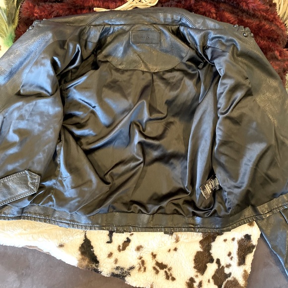 BlankNYC Synthetic Leather Biker Jacket - Picture 3 of 7